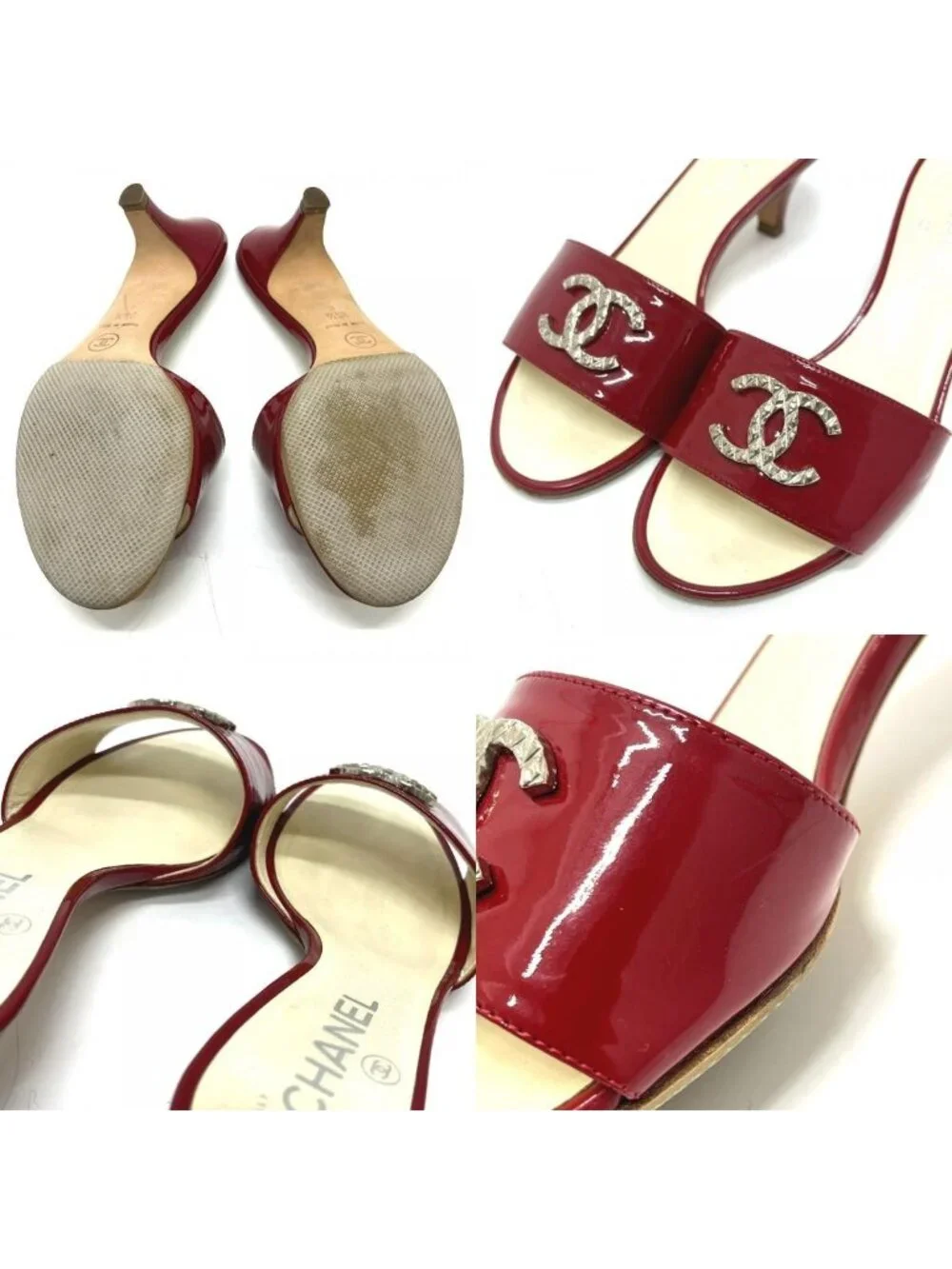 Chanel Sandals Brilliant Enamel